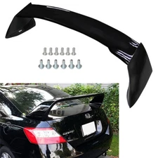 Fits 06-11 Honda Civic 4DR Sedan Glossy Black Mugen Style RR Trunk Wing Spoiler