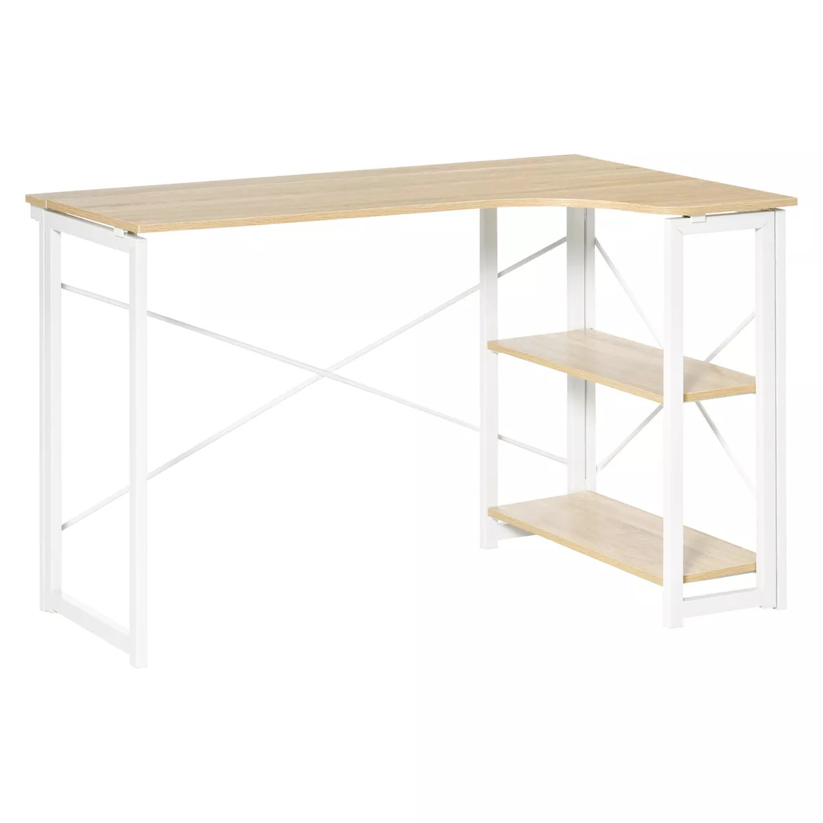 L shaped sale desk that folds