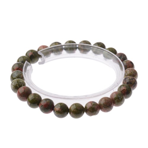 20pcs Handmade Natural Gemstone Round Beads Stretchy Bracelet Healing Reiki 8mm - Picture 7 of 12