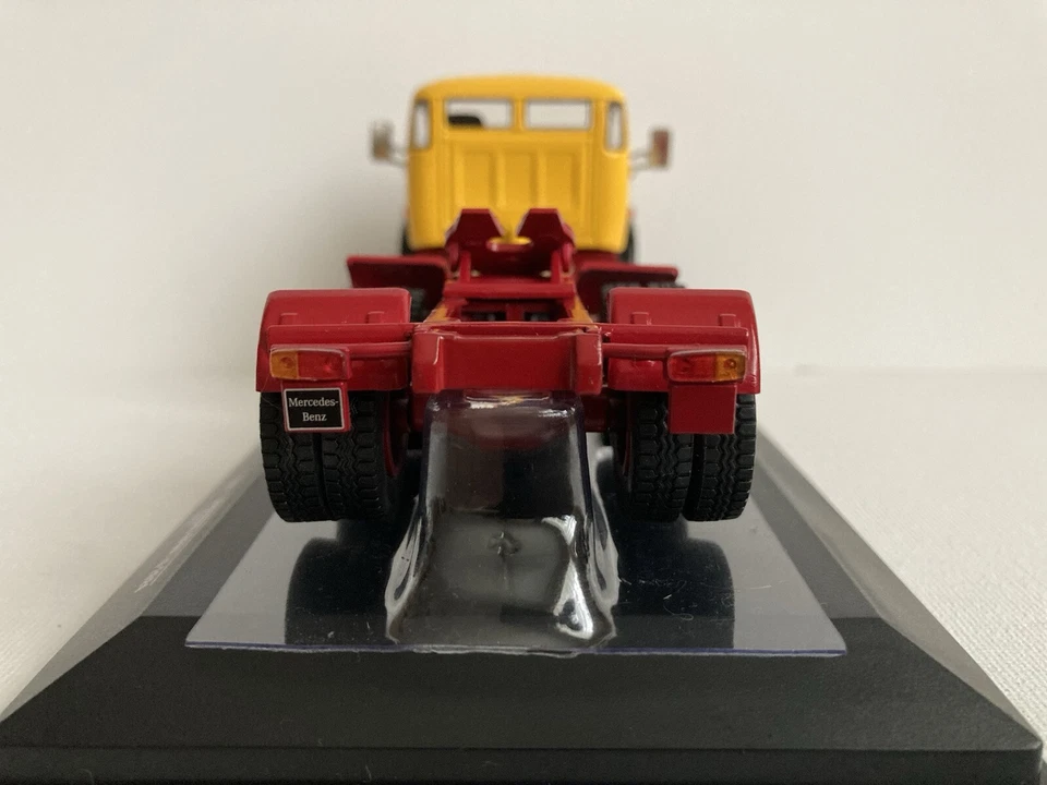 Mercedes Ls 2624 Trattore Camion 3-ASSI 1979 Giallo Red IXO TR087 1:43 Benz - Immagine 2 di 4