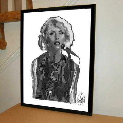 Debbie Harry Blondie Singer Rock Music Poster Print Wall Art 18x24