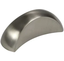 STG 2" Kitchen Cabinet half moon Knob (Zinc Alloy) W/ Screws