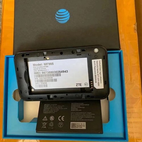 ZTE MF985T LTE Unlocked AT&T Mobile Hotspot 5G Portable WiFi Router MIFI Router - Picture 10 of 10