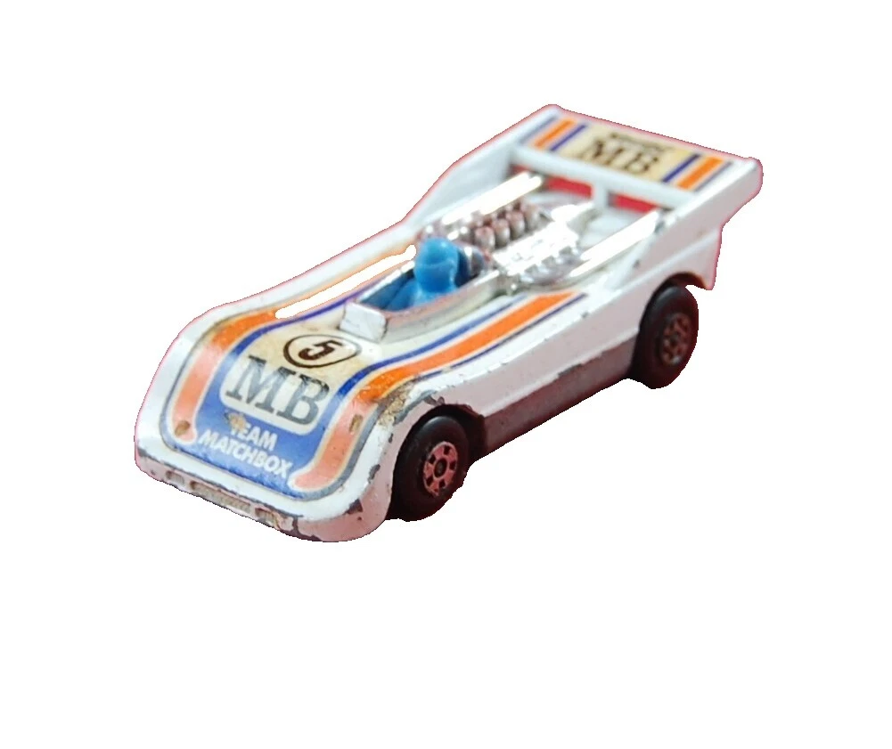 Vintage Blanco Matchbox 1-75 fabricación de coches diecast