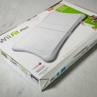 Nintendo Wii Fit Plus Game with Balance Board | Open-Box | New