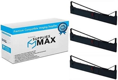Replacement DFX500080008500 Black Printer Ribbons 3PK 8766US3PK