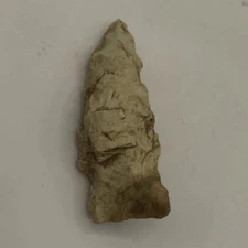 Authentic Native American Arrowhead Spear Arrow Head Stone Tool From Indiana H