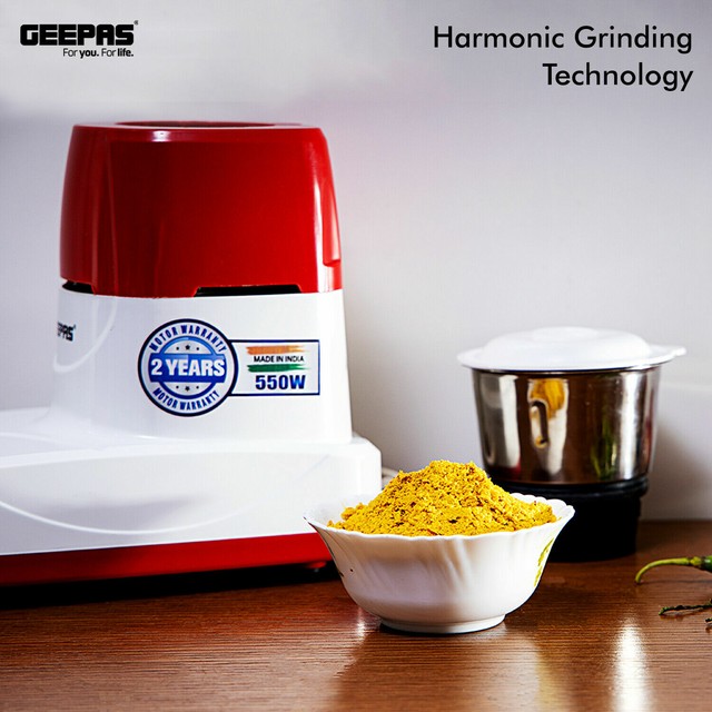 GEEPAS GSB5456 2 in 1 Mixer Grinder Red for sale online eBay