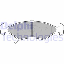 DELPHI BREMSBELÄGE SATZ VORDERACHSE PASSEND FÜR KIA SEPHIA SHUMA SPORTAGE |