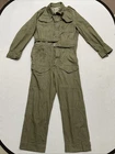 1954 WW2 Design Denim Tank Suit Denim Cotton Canvas Military Overall Coverall