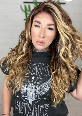 Rebel Gypsy  Calvin  wig HD lace front scalp illusion Premium synthetic  New