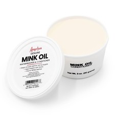 Angelus Mink Oil for Leather Boots 3 oz 90 gr Plastic Tub  All-Natural Leathe