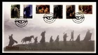 DR WHO 2001 NEW ZEALAND FDC LORD OF THE RINGS COMBO $2 M79722