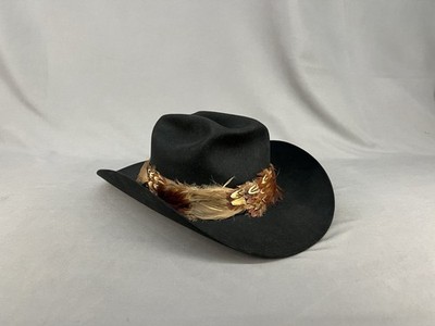 Resistol Mens Balck XXX Beaver Self Conforming 7 1/8 Cowboy Hat w