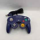 ORIGINAL GENUINE Nintendo Gamecube Controller Purple DOL-003 VINTAGE TESTED WORK