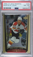 1998-99 Upper Deck Gold Reserve Martin St Louis #234 PSA 8 HOF g0y