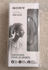 NEW Sony MDR-AS210 Stereo Headphones for Sports