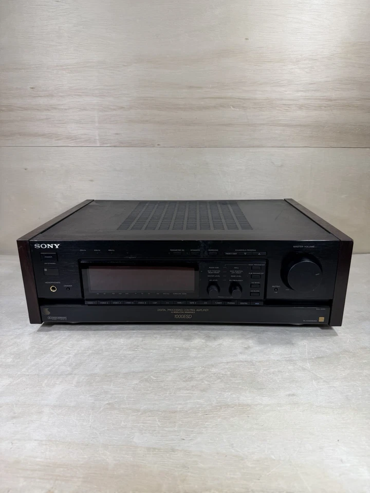 SONY TA-E1000ESD Digital EXTREME STANDARD Amplifier ROSEWOOD Japan (no remote) - Image 2 of 4