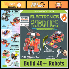 40in1 STEM Robotics Kit for Kids 8-12 DIY Robot Projects with Electronics Se