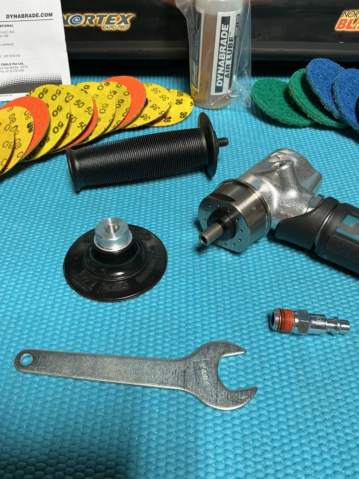 Dynabrade 48420, 3" Dia. Epic Finish Kit. 15000 RPM.