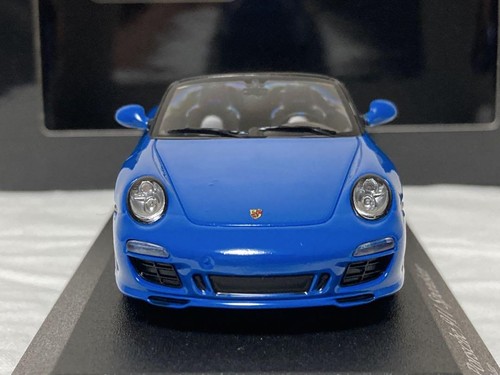 Minichamps Porsche 911 Speedster 2010 blau Maßstab 1:43 Sammlermodell - Bild 4 von 10