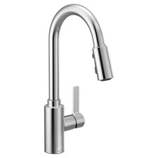 Moen 7882 Genta One-Handle Pulldown Kitchen Faucet, Chrome