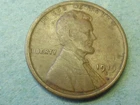 1919-S LINCOLN CENT VF/F