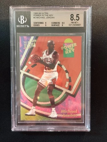1993 Fleer Jordan BGS 8.5