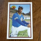 Bowman 1989 Ken Griffey Jr Rookie Card #220 Seattle Mariners Baseball