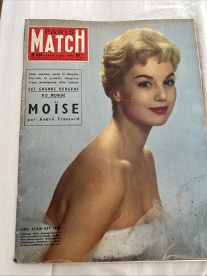 Paris MATCH N° 454 du 21 Décembre 1957 Mylène DEMONGEOT CAMUS MOÏSE COTY  etc - Photo 1/4