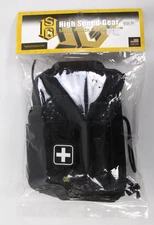 HSGI High Speed Gear Reflex IFAK Kit Roll and Carrier Black 12RX00BK