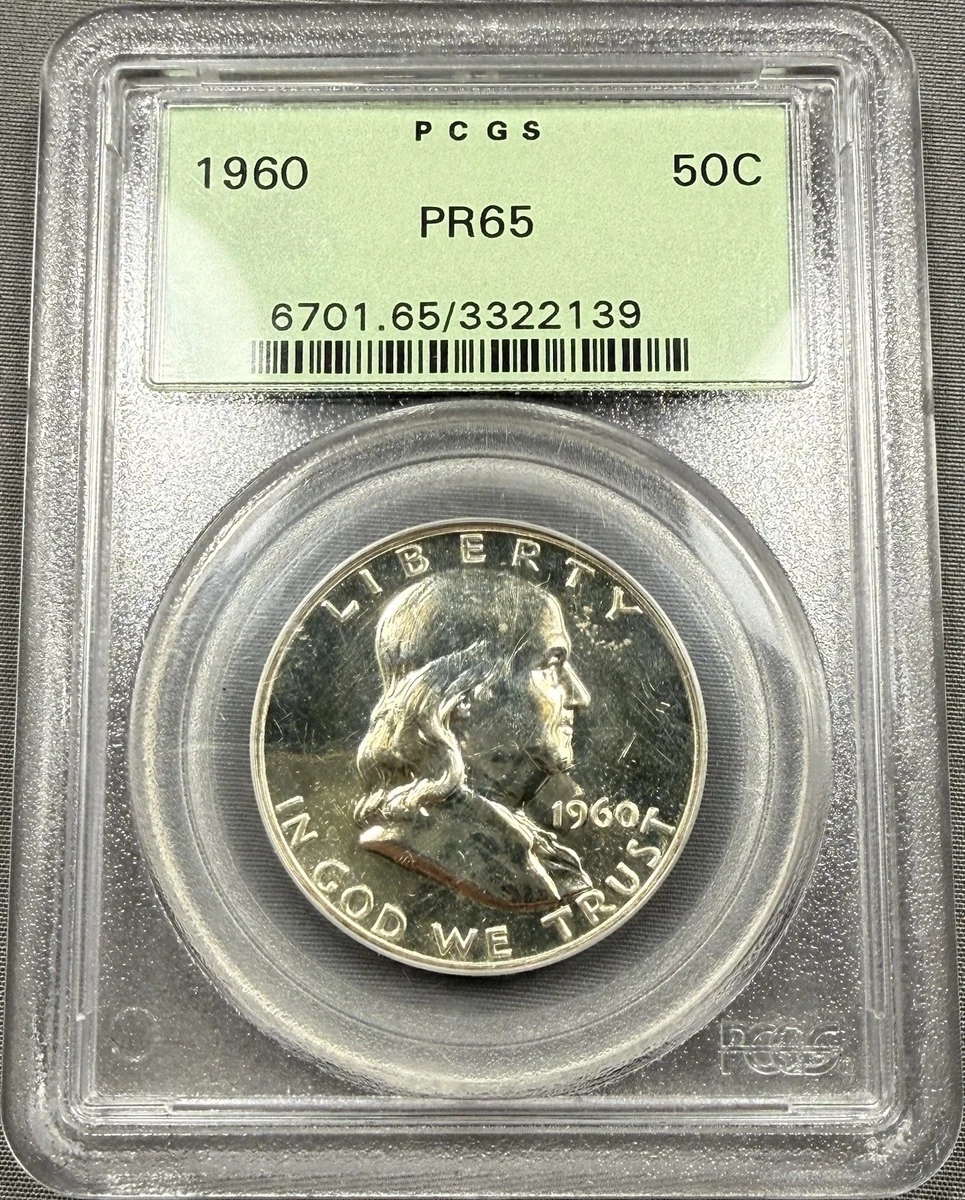 Proof 1960 Franklin Half Dollars (1948-1963) for sale | eBay