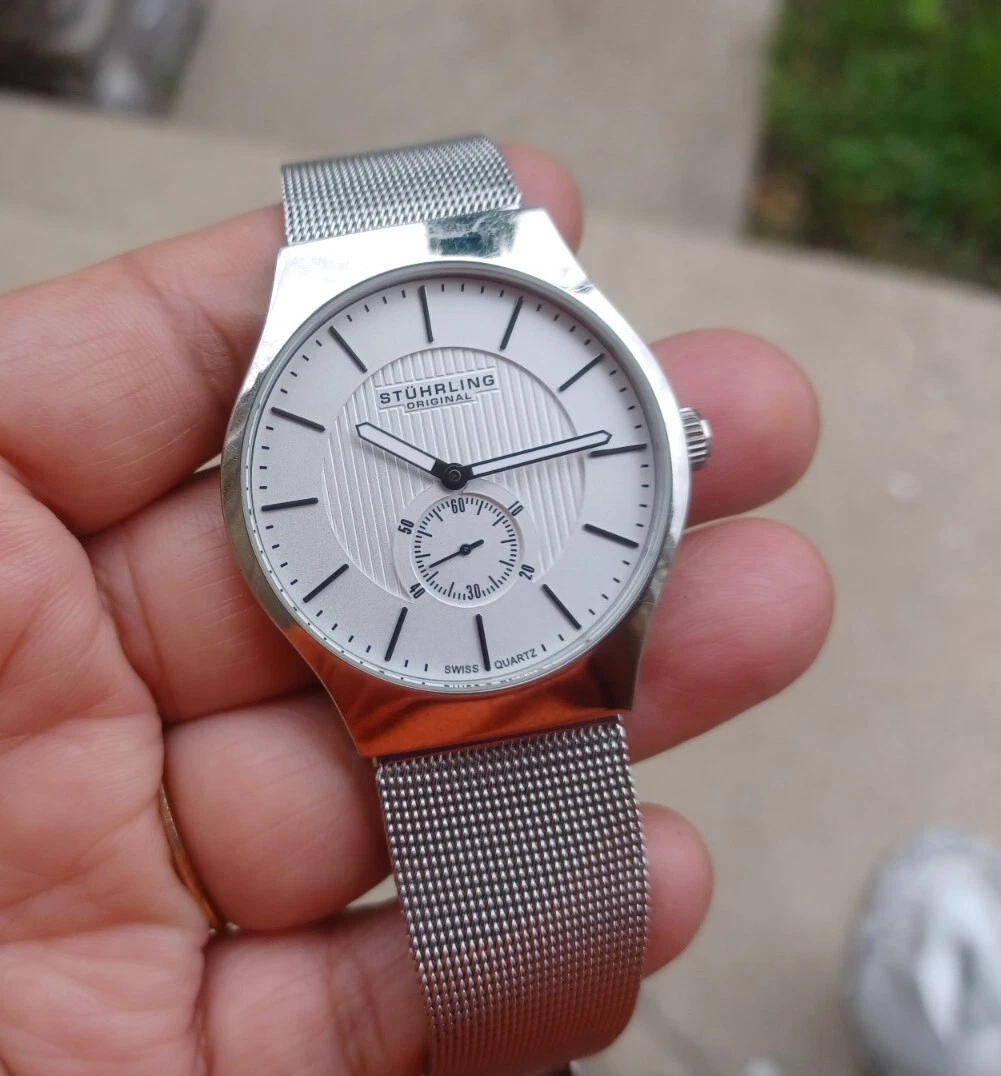 Preloved Men's Analogue Watch - Silver