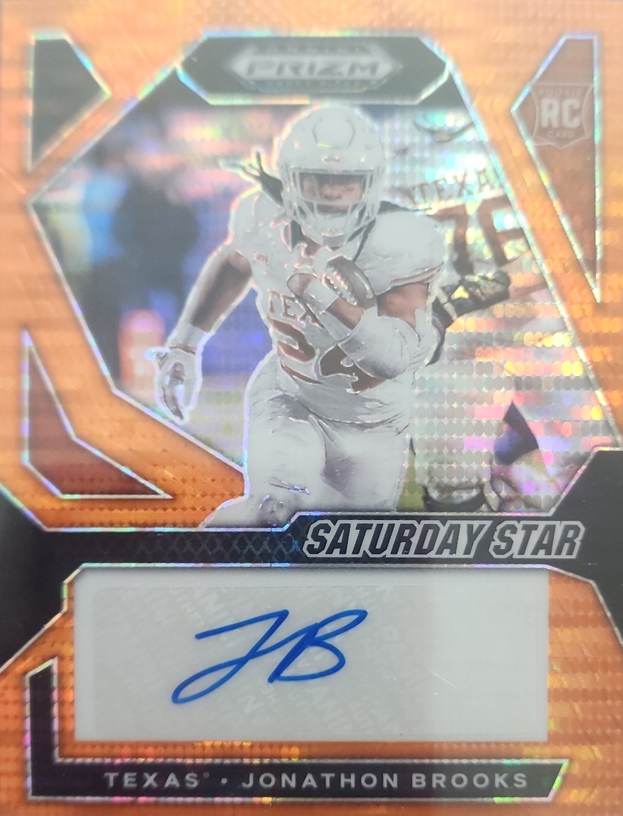 2024 Panini Prizm Draft Picks Saturday Star Signatures#24 Jonathon Brooks