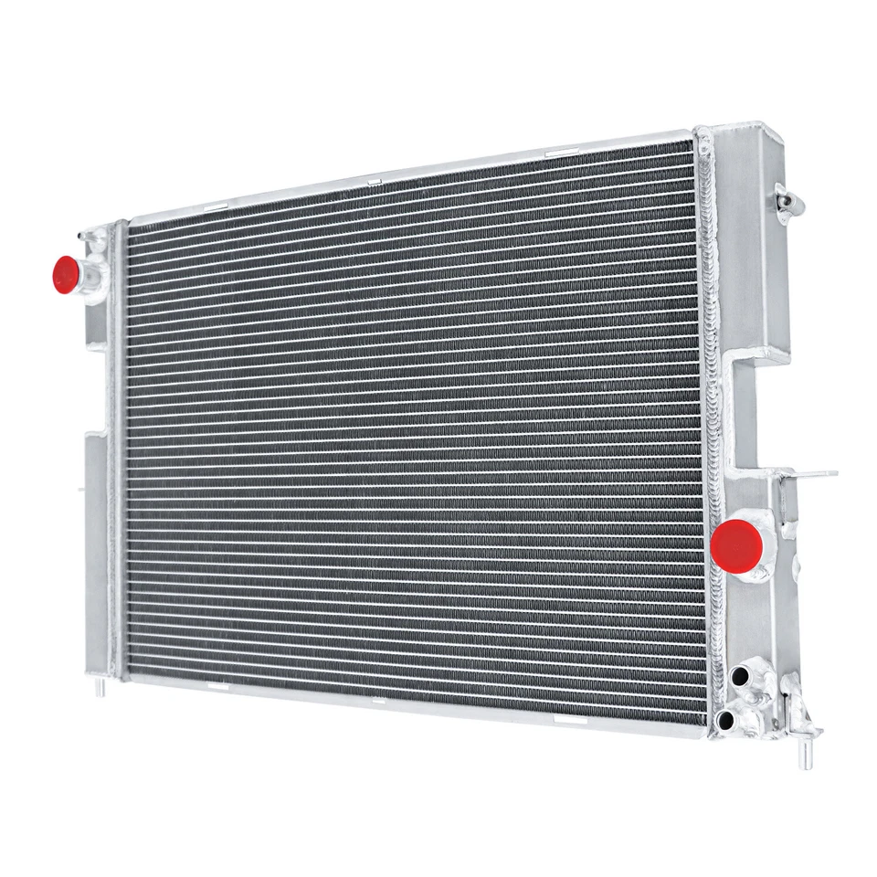 Radiador de aluminio de 4 filas para Land Rover Discovery II Series 1999-04 2000 2,5 L TDI Foto 3 de 4