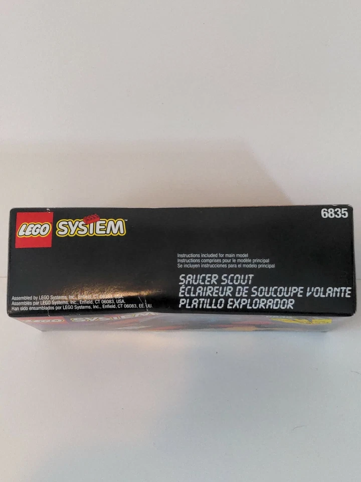 New LEGO System Vintage NEW 6835 Saucer Scout Rare Factory Sealed - Image 3 of 4