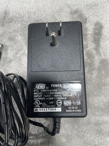 YHI HP Wall Mount Scanner Power Supply Adapter C9920-84200 777-241500A-U 24v - Picture 2 of 6