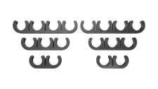 Black Nylon 10.4mm Spark Plug Wire Separator Set