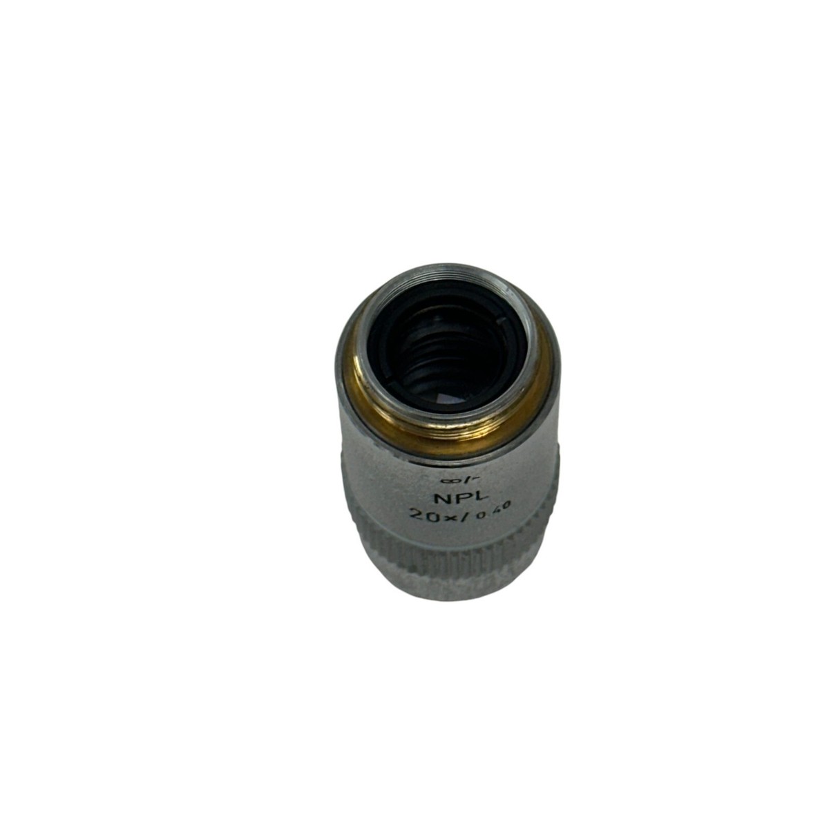 Leitz Wetzlar NPL 20x / 0.40 Infinity Microscope Objective Leitz Wetzlar NPL 20x / 0.40 Infinity Microscope Objective