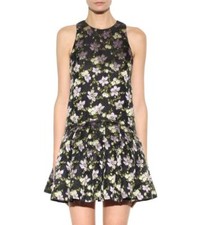 NWT Alexander McQueen Floral Jacquard sleeveless Dress Size 38