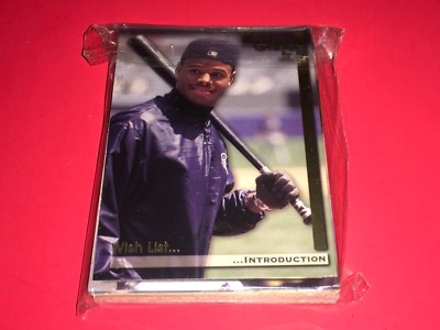 1995 Megacards Baseball Ken Griffey Jr Wish List Set (25) Nm/Mt | eBay