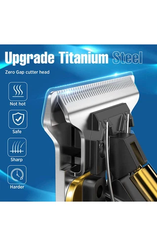 Limited Time Offer: Men's Haircut Scissors, Professional Trimmers Zero Clearance - Picture 5 of 9