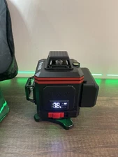 16 Lines Laser Level 4x360,  Self Leveling Green Laser Level, 4D - 200ft READ