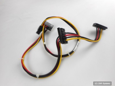 Ersatzteil für HP 6000 PRO SFF: 4-pin auf 3 x Sata Kabel Cable 577494-001 Neuw.