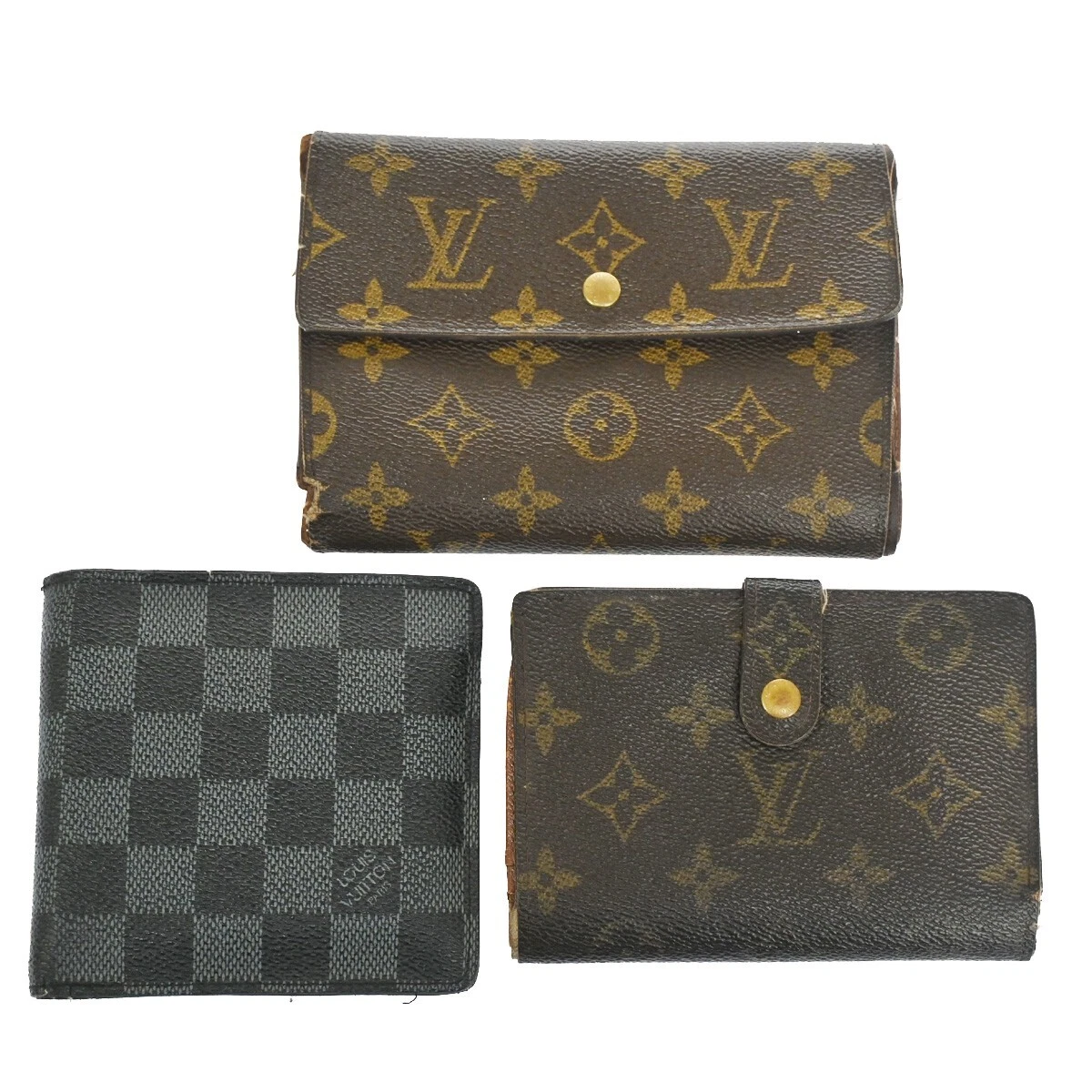 louis vuitton purse wallet set