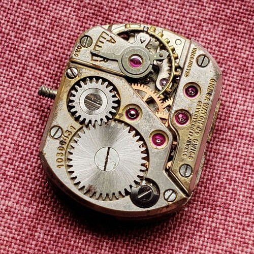 Reloj Pulsera Mecánico Omega 17 Joya Movimiento Relojero Funciona Parte De Colección WP2 - Imagen 5 de 10