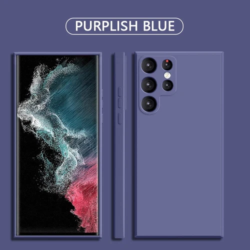 Neu Silikon Hülle für Samsung S21 S22 S23 S24 Ultra Plus S20 FE A52 A53 Cover - Bild 12 von 22