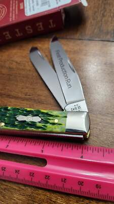 2025 Case XX Green Apple Jig Bone Trapper First Production Run 1