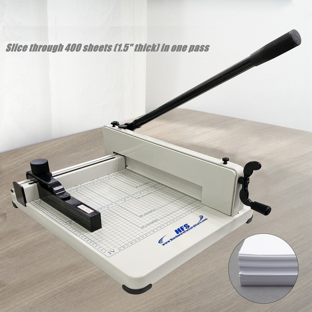 HFS(R) Heavy Duty Guillotine Paper Cutter - 12