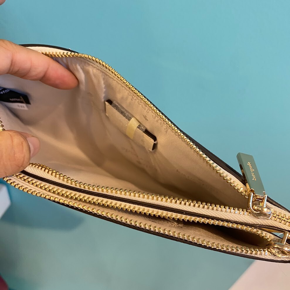 Kate Spade Oh What Fun Nutcracker Double Zip Wristlet KJ073